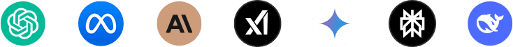 AI models and automation platforms Kosmos AI works with, including OpenAI, Anthropic and Google